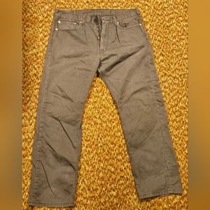 Levi 505 Brown Jeans 36 x 30